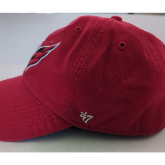 '47 Washington Capitals Red White Black Emboidered Logo NHL Cap Size Medium - Picture 3 of 8